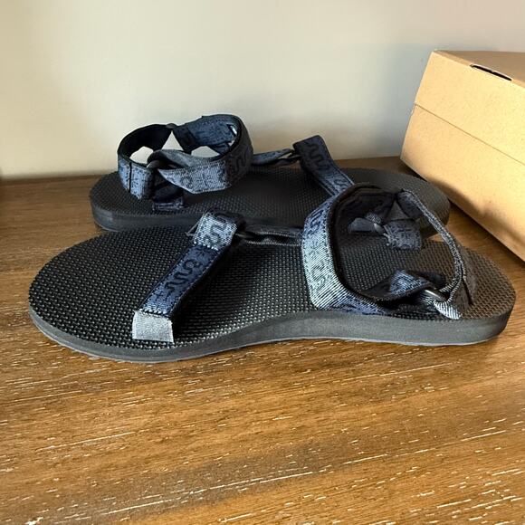 Teva Men’s Original Universal Bandana Total Eclipse Slingback Sandals- Size 13M - Picture 6 of 11